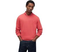 Tommy Jeans Men’s Round Neck Regular Fit Flag Fleece Sweatshirt, Red (Anthem Red), 4XL