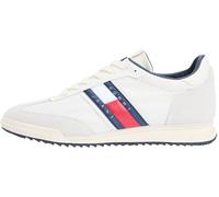 Tommy Jeans Men's TJM Retro Runner Cleated Mix EM0EM01694 Low Top, Blue (RWB), 7 UK