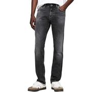 Tommy Jeans Men’s Scanton Slim Fit Stretch Jeans, Black (Denim Black), 28W/30L