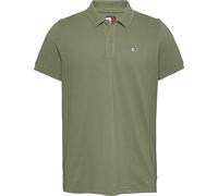 Tommy Jeans Men's TJM Slim Placket Polo Ext Dm0Dm20676 S/S, Green (Aruba Green), S