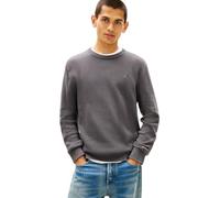 Tommy Jeans Men’s Slim Fit Jumper, Grey (Washed Black), L