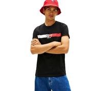 Tommy Hilfiger Tjm Regular Signature T-shirt Black size M | Print T-Shirts Outlet | Men | Black M