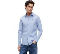 Tommy Jeans Men’s TJM Original Long Sleeve Shirt, Blue (Lavender Lustre), L