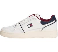 Tommy Jeans Men's TJM Retro Basket Em0Em01610 Low Top, Blue (RWB), 8 UK