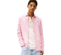Tommy Jeans Men’s TJM Slim Long Sleeve Shirt, Pink (Mystic Pink), S