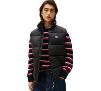 Tommy Jeans Men’s Vail Gilet with Stand Collar, Black (Black), S