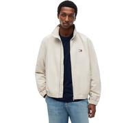 Tommy Jeans Men’s Windbreaker Jacket with Stretch Cuffs and Hem, Beige (Classic Beige), M