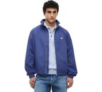 Tommy Jeans Men’s Windbreaker Jacket with Stretch Cuffs and Hem, Purple (Blue Storm), L