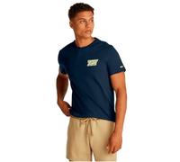 Tommy Jeans Men TJM Slim Bubble Print SS TEE EXT S/S T-Shirt, Blue, S