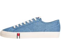 Tommy Jeans Men's Archive Y2K Lace Up EM0EM01751 Low Top, Denim (Denim), 10 UK