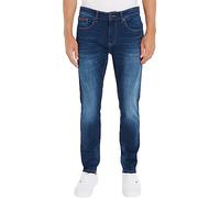 Tommy Jeans Men's Austin Slim Tapered Asdbs Jeans, Aspen Dark Blue Stretch, 28W / 32L