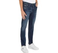 Tommy Jeans Men's Austin Slim Tprd Ah5168 Denim Pants, Denim Dark, 29W / 34L