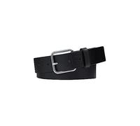 Tommy Jeans Men's Belt Tjm Finley 3.5 cm Leather, Multicolor (Black), 105