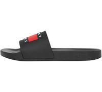 Tommy Jeans Men's Essential Pool Slides, Black (Black), 7