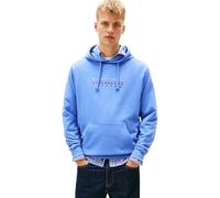 Tommy Jeans Men's TJM Reg Entry DNA Play Hood Dm0Dm22642 Pullover Hoodie, Blue (Light Horizon Blue), XL
