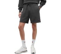 Tommy Jeans Men's Lounge Shorts Washed Waffle Beach with Drawstring, Black (Black), M