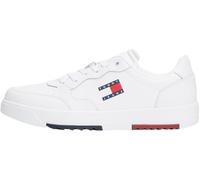 Tommy Jeans Men's Retro Essential Cupsole Trainers, White (White), 7