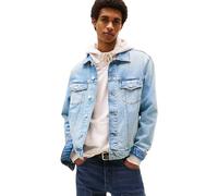 Tommy Jeans Mens Ryan Rglr Trckr Jckt Ext Ci8119 Dm0dm21916 Trucker Jacket, Denim (Denim Light), M UK
