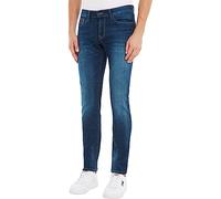 Tommy Jeans Men's Scanton Slim Asdbs Denim Pants, Aspen Dark Blue Stretch, 27W / 32L