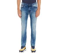 Tommy Jeans Men's Scanton Slim Wlbs Dm0dm09554 Denim Pants, Wilson Light Blue Stretch, 27W / 32L