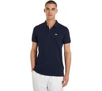 Tommy Jeans Men's Slim Fit Short Sleeve Polo Shirt, Blue (Dark Night Navy), XS