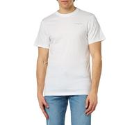 Tommy Jeans Men's Slim Fit Short Sleeve Round Neck T-Shirt, White (White), XXL