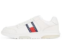 Tommy Jeans Mens The Brooklyn Leather Ess Em0em01576 Low Top, Pink Ecru, 10 UK