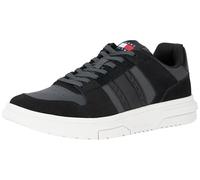 Tommy Jeans Men's The Brooklyn Mix Mat. (Em0em01457 Low Top, Black, 10.5 UK