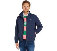 Tommy Jeans Men's Tjm Essential Casual Bomber Dm0dm15382 Woven Jackets, Twilight Navy, S