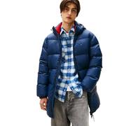 Tommy Jeans Mens Tjm Essential Down Parka Dm0dm20466 Other Jackets, Blue (Dark Night Navy), XXL UK