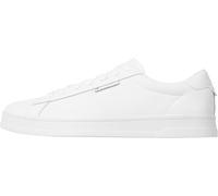 Tommy Jeans Men's Tjm Leather Low Cupsole Em0em01374 Low Top, White Ecru, 7 UK