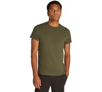 Tommy Jeans Men's TJM Original Slim Fit Short Sleeve T-Shirt, Green (Fatigue Green), XS