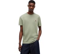 Tommy Jeans Men's TJM Reg Badge Tee Ext DM0DM20322 S/S T-Shirt, Green (Spring Olive), XL