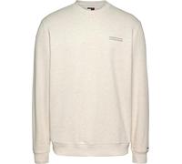 Tommy Jeans Mens Tjm Reg Entry Graphic Crew Ext Dm0dm20849 Pullover Sweatshirt, Beige (Oat Marl Htr), L UK