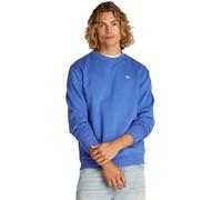 TOMMY JEANS Mens Tjm Reg Flag Crew Dm0dm20741 Pullover Sweatshirt, Blue, S UK