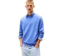 Tommy Jeans Mens Tjm Reg Flag Crew Dm0dm20741 Pullover Sweatshirt, Blue (Soft Sapphire), XS UK