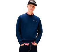 Tommy Jeans Men's TJM REG LINEAR CREW EXT DM0DM20249 Pullover Sweatshirt, BLUE (Dark Night Navy), XXL