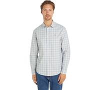 Tommy Jeans Men's Tjm Reg Oxford Check Shirt Casual Shirts, Newsprint Check, L