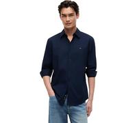 Tommy Jeans Men's TJM Reg Poplin Shirt Dm0dm22026 L/S Shirt (Pack of 1)