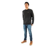 Tommy Jeans Men's Tjm Reg S Flag Crew Dm0dm20741 Pullover Sweatshirt, Black (Black), XXL