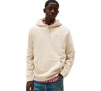 Tommy Jeans Men's TJM REG S FLAG HOODIE EXT DM0DM20742 Pullover Hoodie, BEIGE (Gulf Sand), M