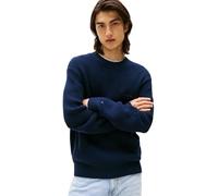 Tommy Jeans Men's TJM Reg Script Chunky Sweat Dm0Dm22098 Pullover Sweater, Blue (Dark Night Navy), XXL