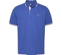 Tommy Jeans Men's TJM Reg Tipped Polo Dm0Dm20745 S/S, Blue (Tempo Blue), S