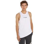 Tommy Jeans Men's Tjm Reg Tj Flag Tank Top Ext Tank Tops, White, XXL