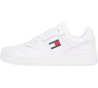 Tommy Jeans Mens Tjm Retro Basket Em0em01395 Cupsole Sneaker, White, 7 UK