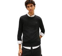 Tommy Jeans Men's TJM Slim Ess Light Sweater Ext DM0DM22853 Pullover, Black (Black), L