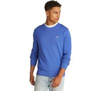 TOMMY JEANS Mens TJM Slim Essential Light Dm0dm18895 Pullover Sweater, Blue, 3XL Plus UK