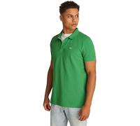 TOMMY JEANS Men's TJM Slim Placket Polo EXT DM0DM20676 S/S, Green (Coastal Green), M