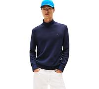 Tommy Jeans Mens Tjm Slim Roll Nck Dm0dm22096 Pullover Sweater, Blue (Dark Night Navy), XS UK