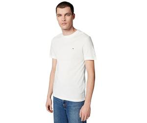 Tommy Jeans Men's TJM Xslim 2Pack Jersey Tee Ext Dm0Dm20687 S/S T-Shirt, Multi (Ecru/Gulf Sand), M (Pack of 2)